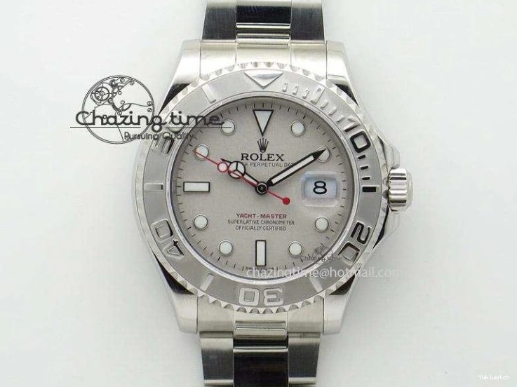 SS Bracelet Oyster 124300 EWF 1:1 41mm 904L Steel Yellow Perpetual Dial Best on A2824 Edition 0314